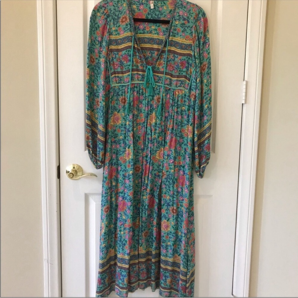 OG Folktown Boho Midi Dress - Picture 2 of 12